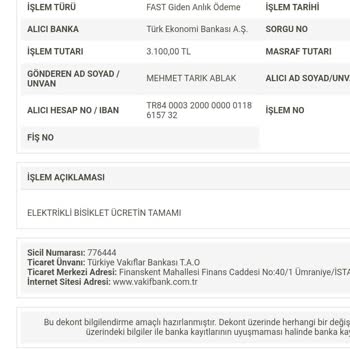 Sahibinden Para İadesi Yapılmadı