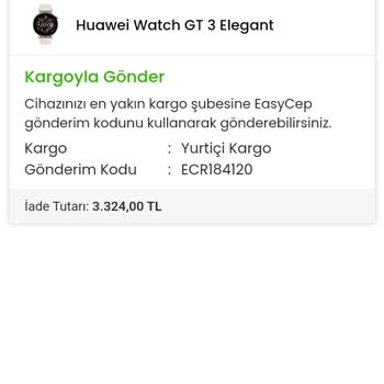 EasyCep Para İademi Yapmadı