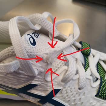Asics Gel Resolution 9 Model Tenis Ayakkabısında Dikiş Problemi