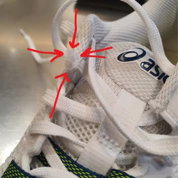 Asics Gel Resolution 9 Model Tenis Ayakkabısında Dikiş Problemi