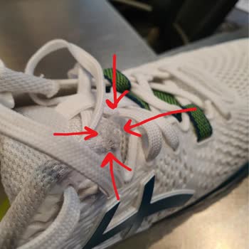 Asics Gel Resolution 9 Model Tenis Ayakkabısında Dikiş Problemi