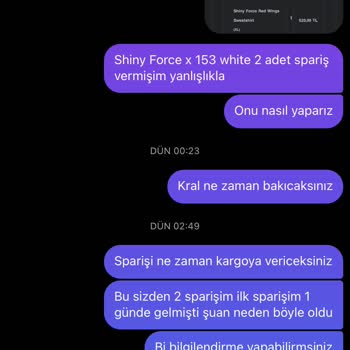 Shopier Sipariş İptal Etmek İstiyorum