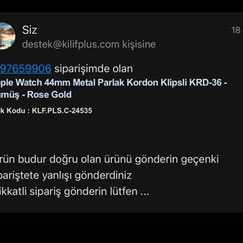 Kılıfplus Ulaşılmıyor Ürün Yok Ortada Parasınıda İade Etmediler