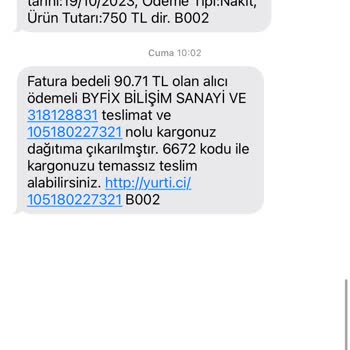 Byfix Servis Telefonum Yapılmasına Rağmen Ücret Talep Edildi