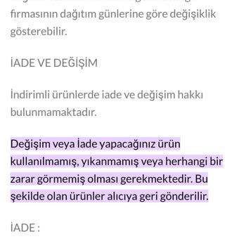 Cordelia Butik İade Kabul Etmeme Saçmalığı