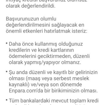 Enpara Kredi Kartı Ve İhtiyaç Kredisi