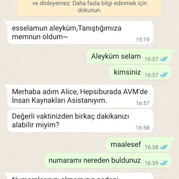WhatsApp Yabancı Numaralardan Şikayetçiyim