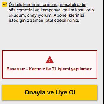 Exxen Üyeliğim Başlamıyor Sürekli Hata Veriyor