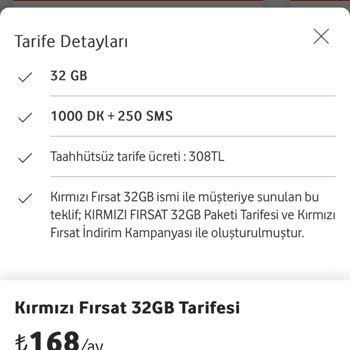 Vodafone Mevcut Kullanıcıya Verilmeyen Yeni Kullanıcıya Verilen Uygun Tarifeler