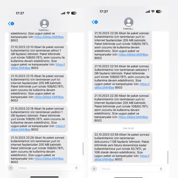 Turkcell Haksız Faturalandırma Ve Aşım