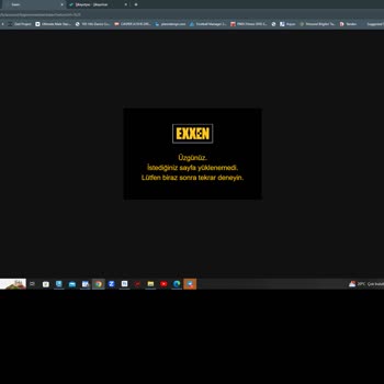 Exxen Bağlantı Hatası Ve Siteye Giriş Yapamama