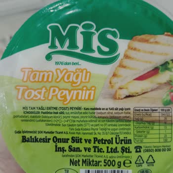 Mis Tostluk Kaşar Peyniri