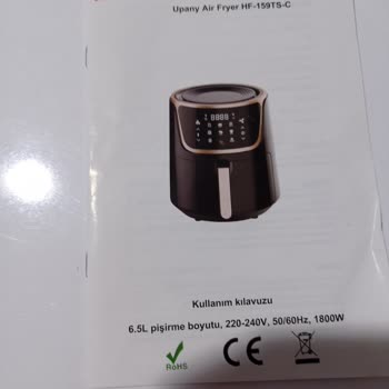 Xiaomi XXL Model Büyük Boy Fritözümde Yaşadığım Sorun