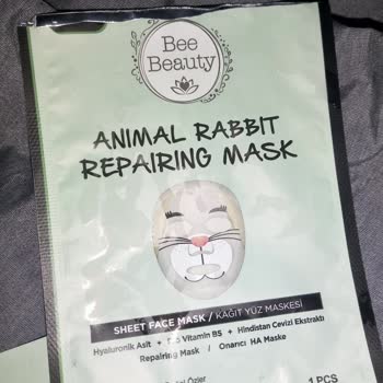 Gratis Kağıt Yüz Maskesi Yüzümü Yaktı