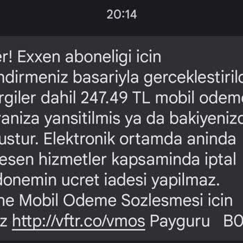 Exxen Spor Üyeliği Ve Mağduriyet