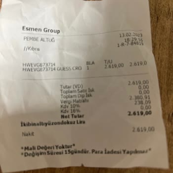 Guess Marka Çantanın Zincirinin Kırmızıya Dönük Renk Değişimi