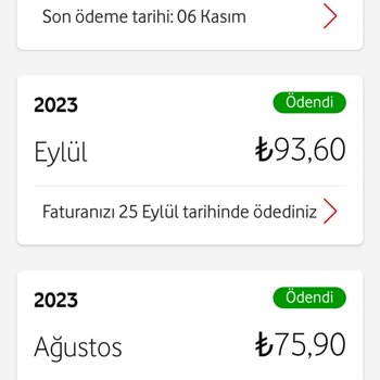Vodafone Fahiş Fiyat Artışı.