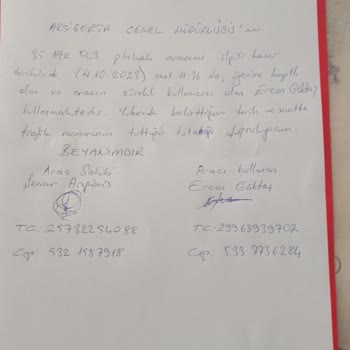 Aksigorta Bitmeyen Küçük Hasar İncelemesi