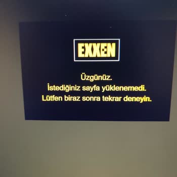 Exxen Maç Öncesi Yayın Kesintisi