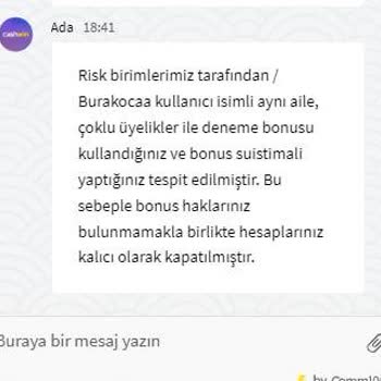 Cashwin Deneme Bonusu Yanıltması