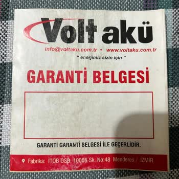 Volt Akü İki Yılda Zayıflamadan Bozulan Aküler