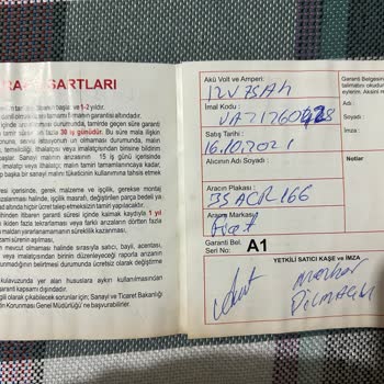 Volt Akü İki Yılda Zayıflamadan Bozulan Aküler