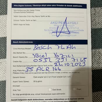 Volt Akü İki Yılda Zayıflamadan Bozulan Aküler