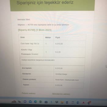 Yağcı Efendi Ürünün Parasını Alıp Ürünü Göndermiyor