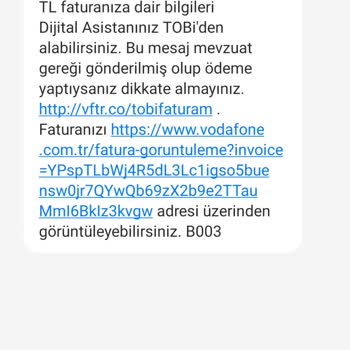Vodafone Kullanmış Olduğum Faturalı Hattan Fazla Ücret İstendi