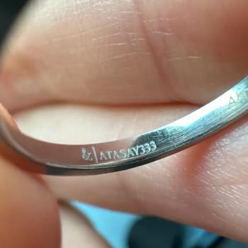 Atasay Kuyumculuk Tektaş Yüzükte Taş Düşmesi