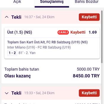 Onwin Bahis Kuponum Tuttu Ama Yattı Gösterildi
