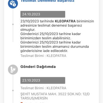 MNG Kargo Adrese Gelmeden Ve Aramadan Gönderi Başarısız Diyor
