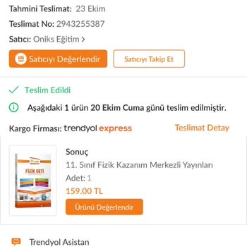 Trendyol Sipariş Ettiğim Şey Farklı Geldi