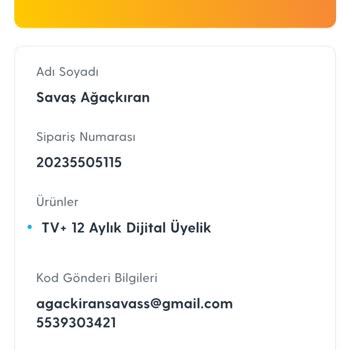 TV+ Üyeliği Satın Aldım Ama Kullanamıyorum