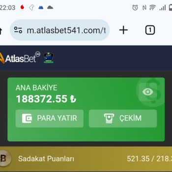 Atlasbet Paramı Vermedi