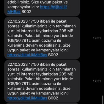 Turkcell Tarife Aşım Çözümü
