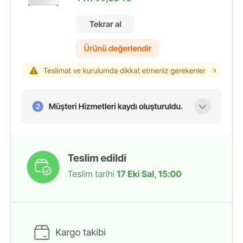 Hepsiburada.com Sipariş Ve Kargo Sıkıntısı