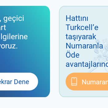 Paycell Kartıma Geçici Olarak Erişemiyorum