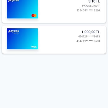 Paycell Para İade İstiyorum