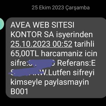 Bimcell 65 TL Karttan Yüklendim Kayboldu