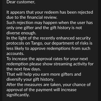 Unredeemed Diamonds Frustration on Tango