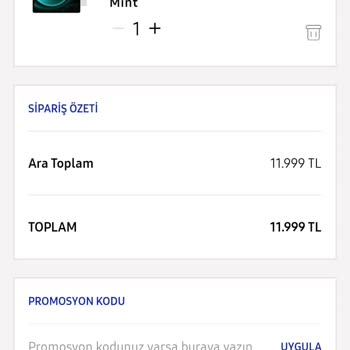 Samsung Telefon Eğitim İndirimi Uygulanmıyor