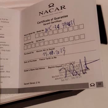 Nacar Saat Nacar Kol Saatinin Camı Düştü
