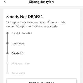 Mango Siparişim Uzun Süredir Gelmedi