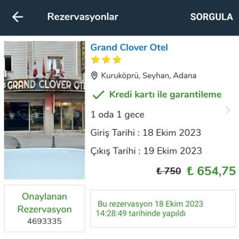 Obilet Otel Rezervasyonunda Yaşanan Sorun
