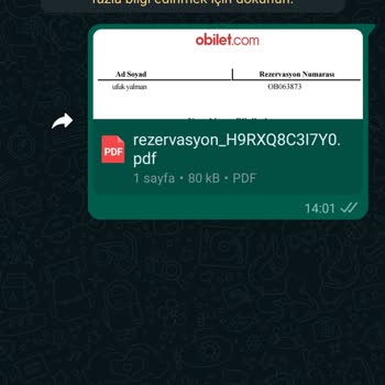 Obilet Otel Rezervasyonunda Yaşanan Sorun