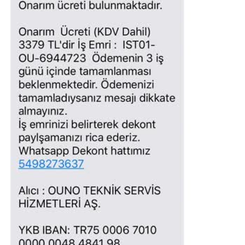 Xiaomi Garanti Dışı Problem