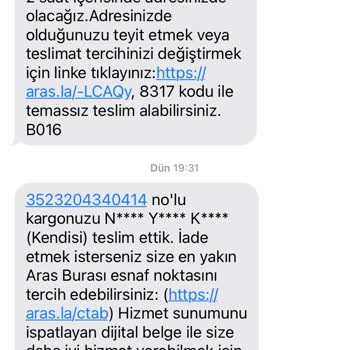 Aras Kargo Gelmeyen Kargom Nerede?