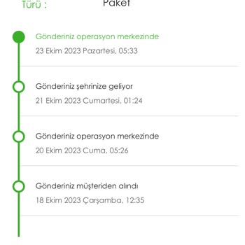 Kolay Gelsin Kargo Şirketi Siparişimi 1 Haftadır Getirmiyor