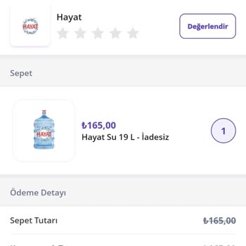 Hayat Su Bayisi Kendi Damacanasını İade Almıyor